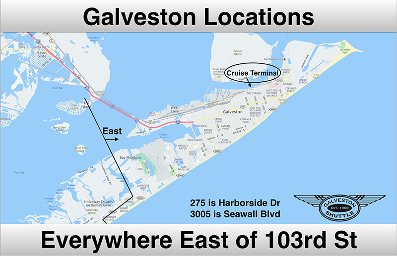 where do galveston cruises go